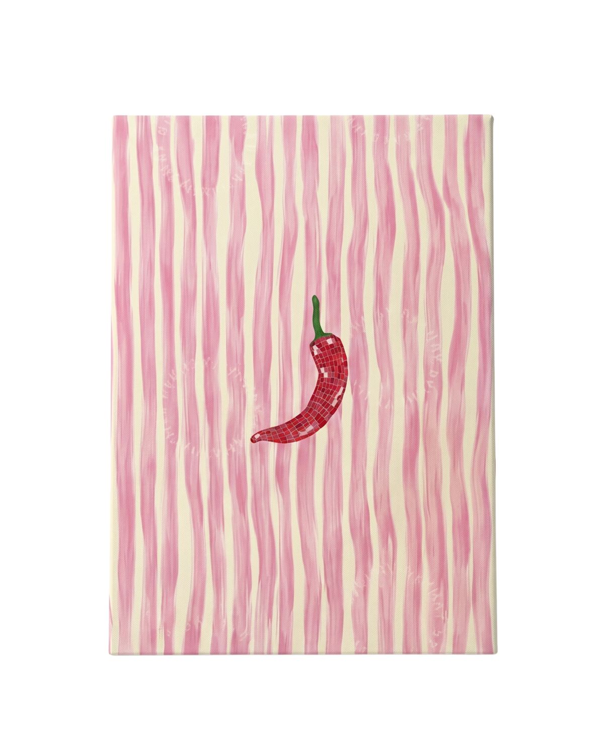 Stripped Chilli Print