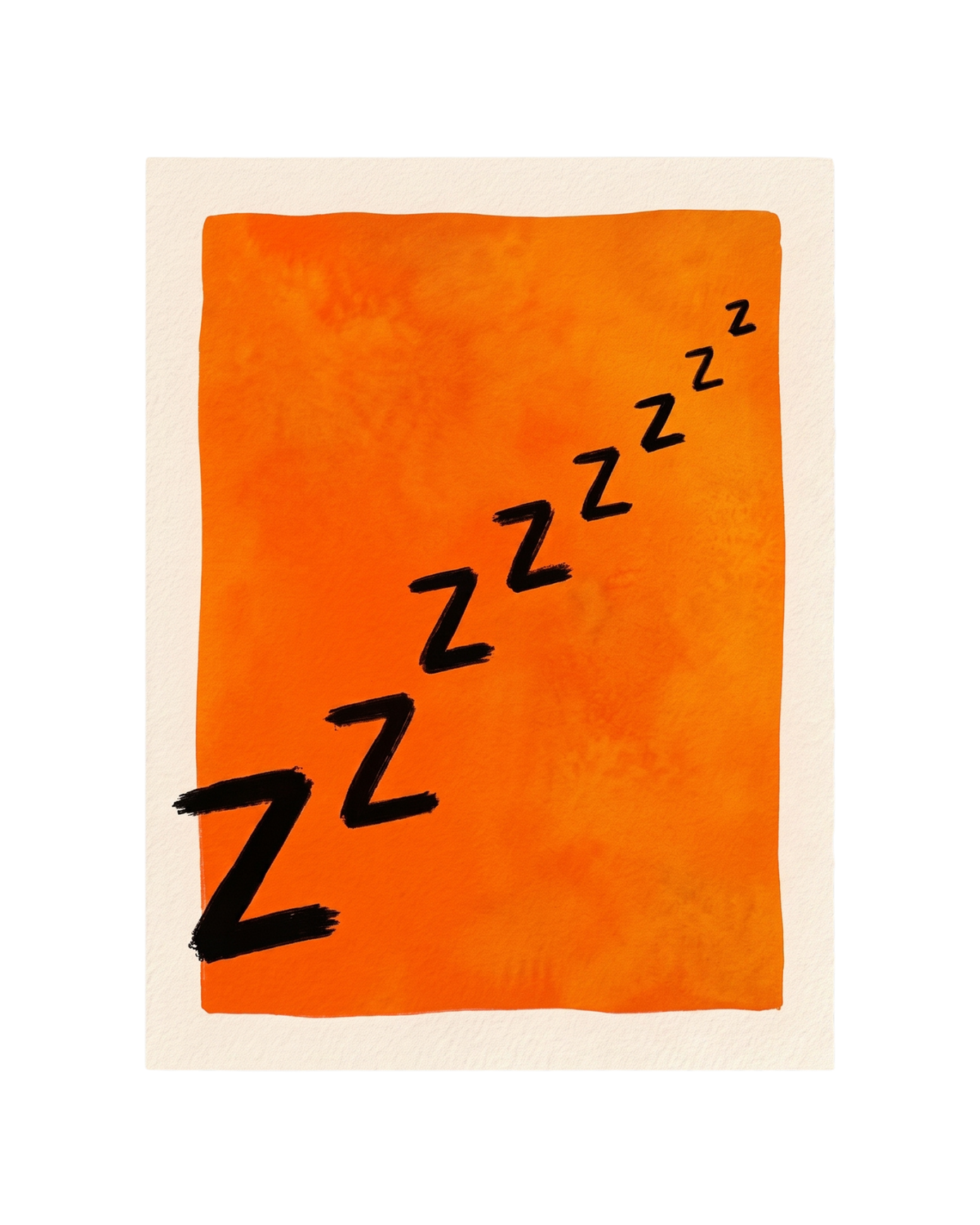 Zzzzzz Print