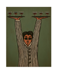 Elegant Waiter Print