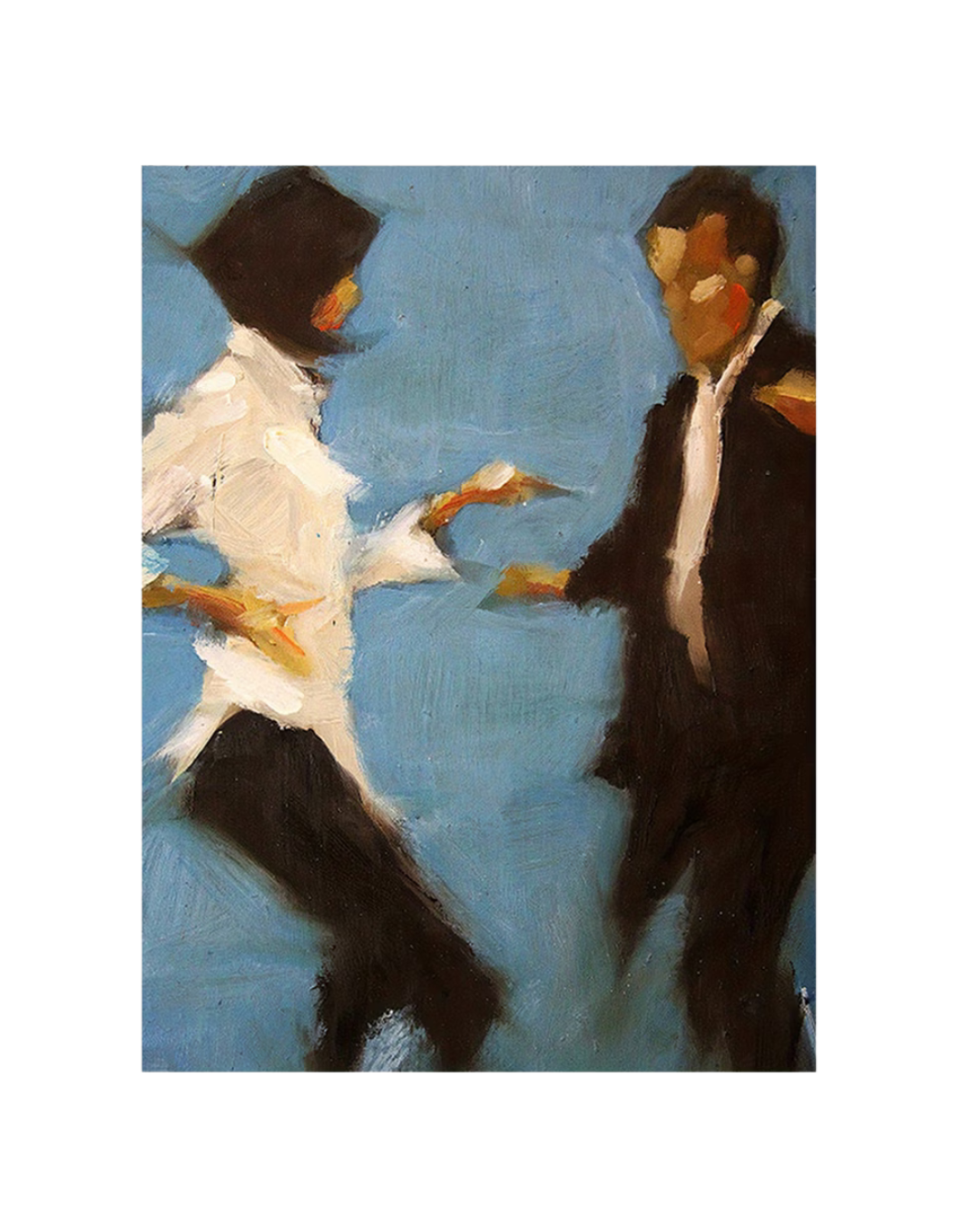 Retro Dance Print