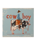 Retro Cowboy Print