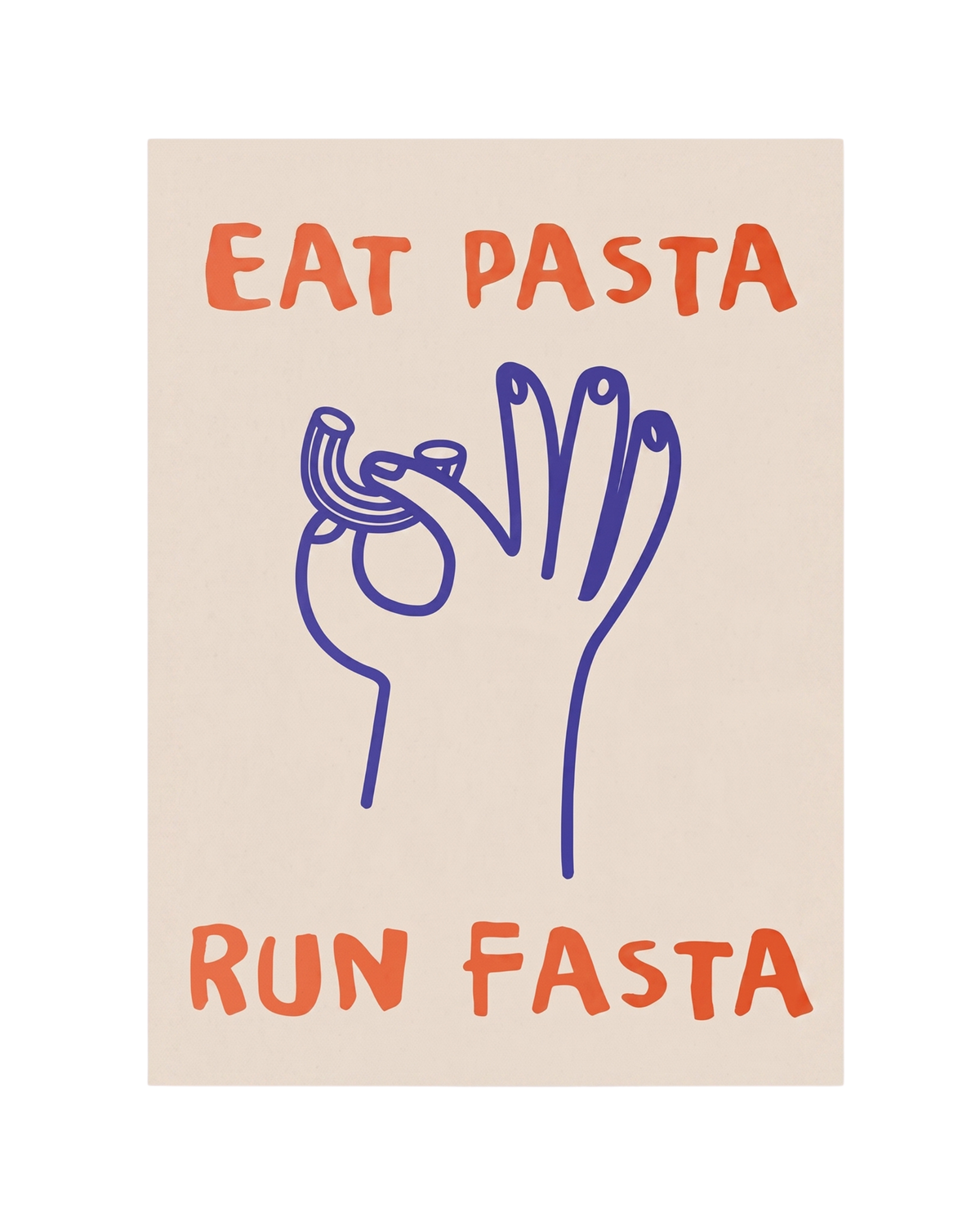 More Pasta Print