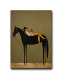 Vintage Western Print