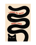 Nine Lives Print