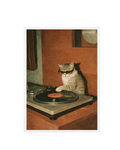 DJ Cat Print